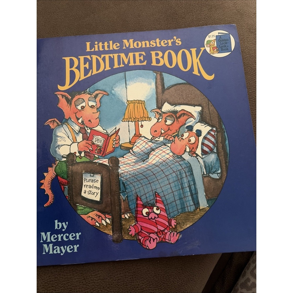 Little Monster's Bedtime Book by Mercer Mayer (1978, Trade Paperback)